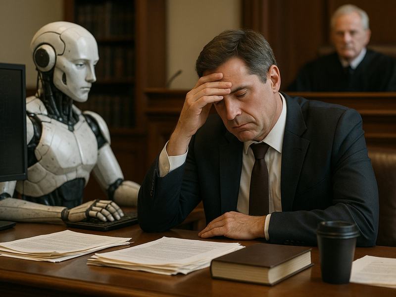 Featured: **TITLE: Assessment: Misuse of AI in Legal Filings poses Moderate Threat to Human Autonomy**